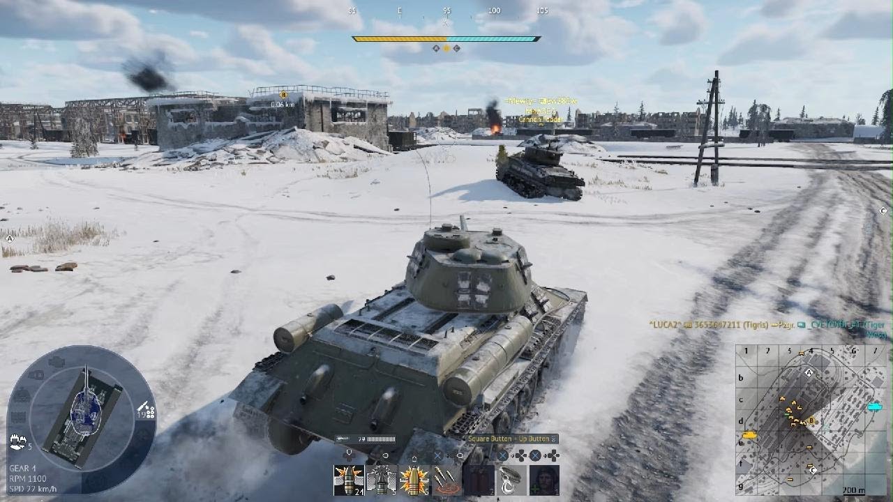 T-34/85 best medium tank