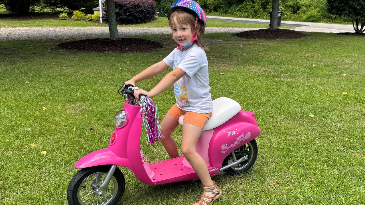 Razor Pocket Mod Miniature Euro-Style Electric Scooter - Sweet Pea REVIEW