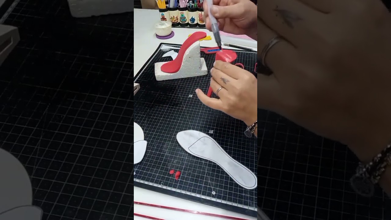 Zapato en Fondant - 1° Parte