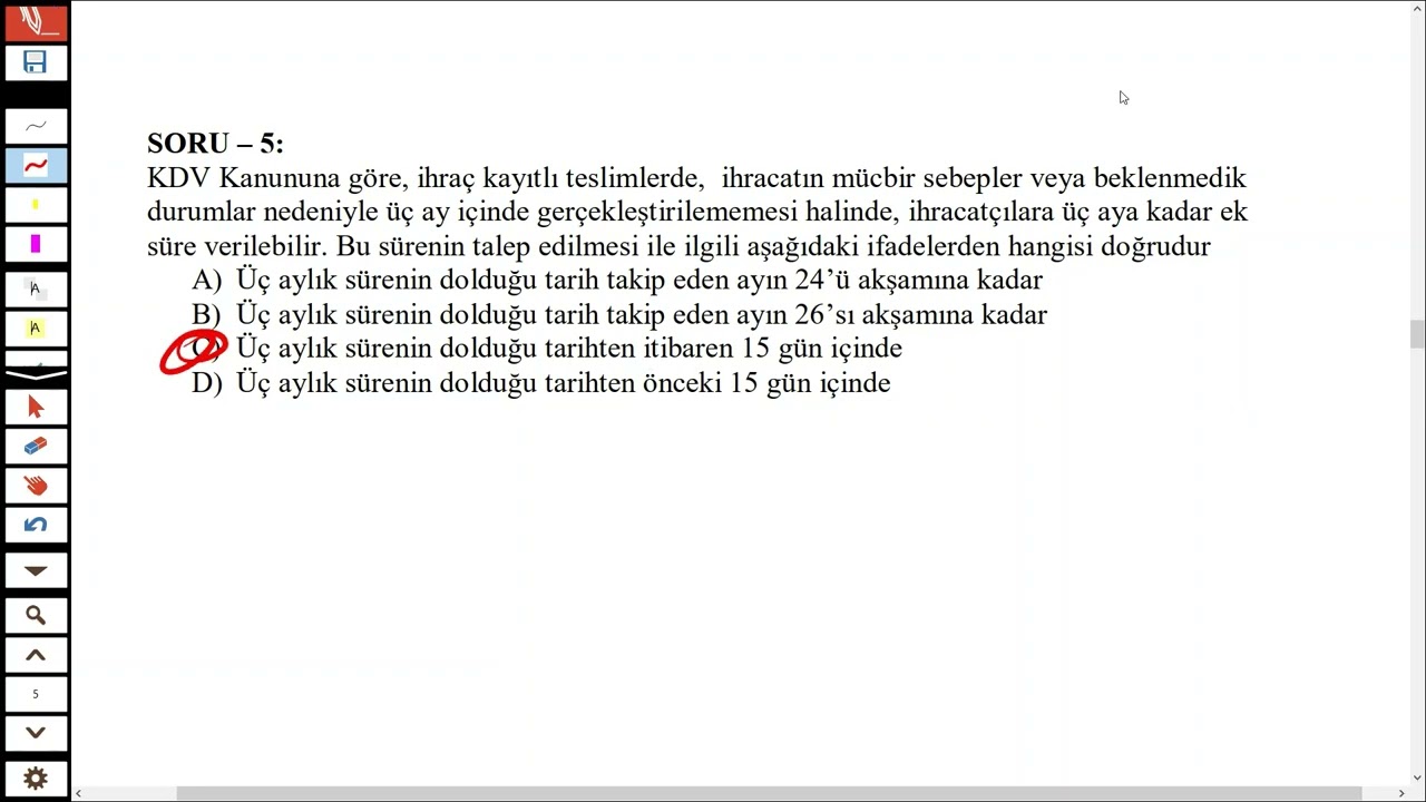 9. İHRAÇ KAYITLI TESLİMLER - KDV - HÜSEYİN ÇUKURTEPE