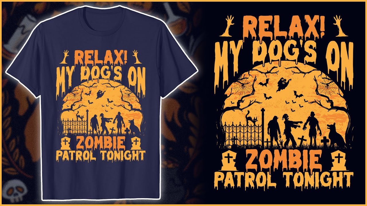 Custom Halloween T-shirt Design | Advanced T-shirt Design Tutorial in Illustrator | AH T-SHIRT