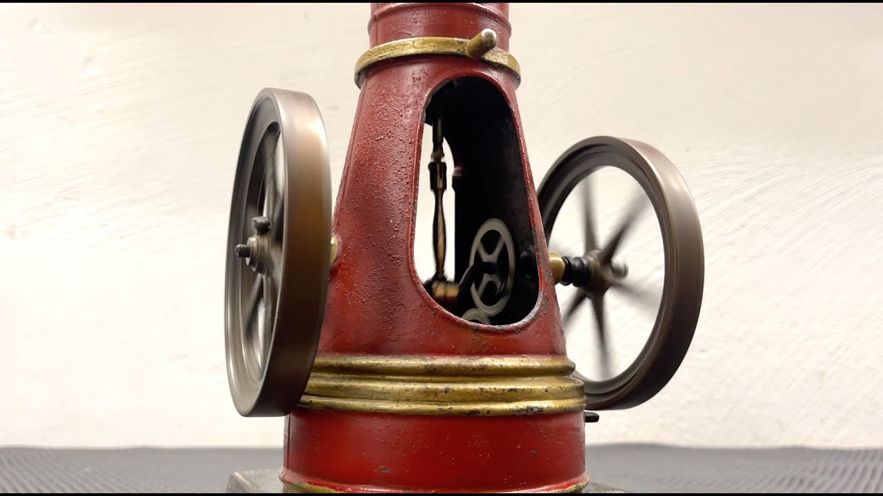 Ernst Plank Clockwork Engine around 1900