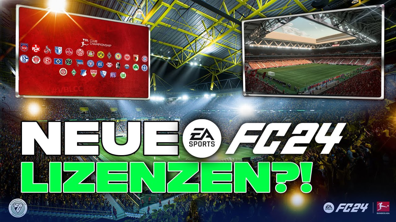 FC24 ● Wie sieht es nun mit LIGA & STADION LIZENZEN aus?
