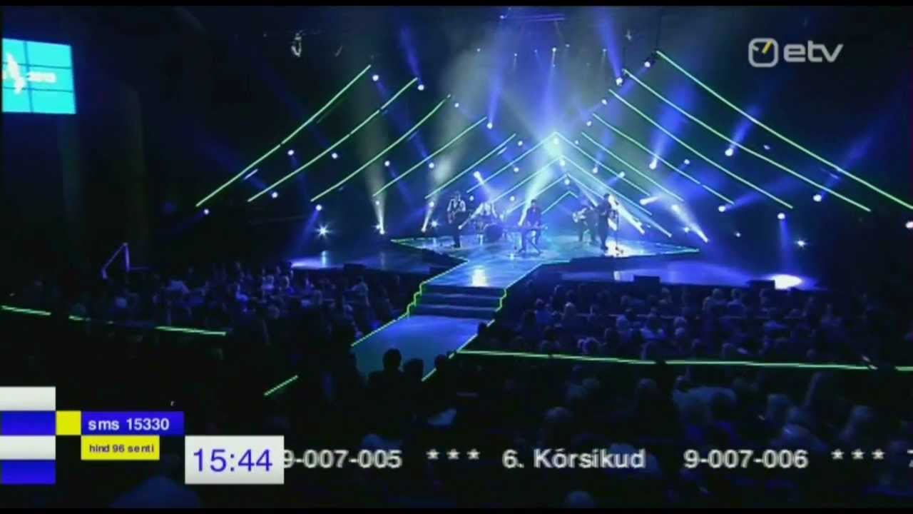 Ott Lepland, Tanel Padar, Jalmar Vabarna - Jõesäng ( Live @ Eesti Laul 2013)