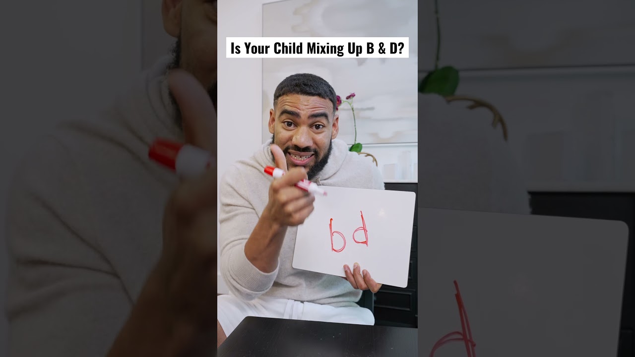 What To Do If Your Child Mixes Up B & D #shorts