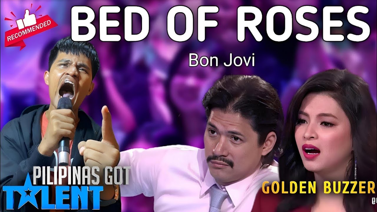 Most Shocking Voice Singing Bed Of Roses - Bon Jovi Made Judges Shocked On Pilipinas Got Talent