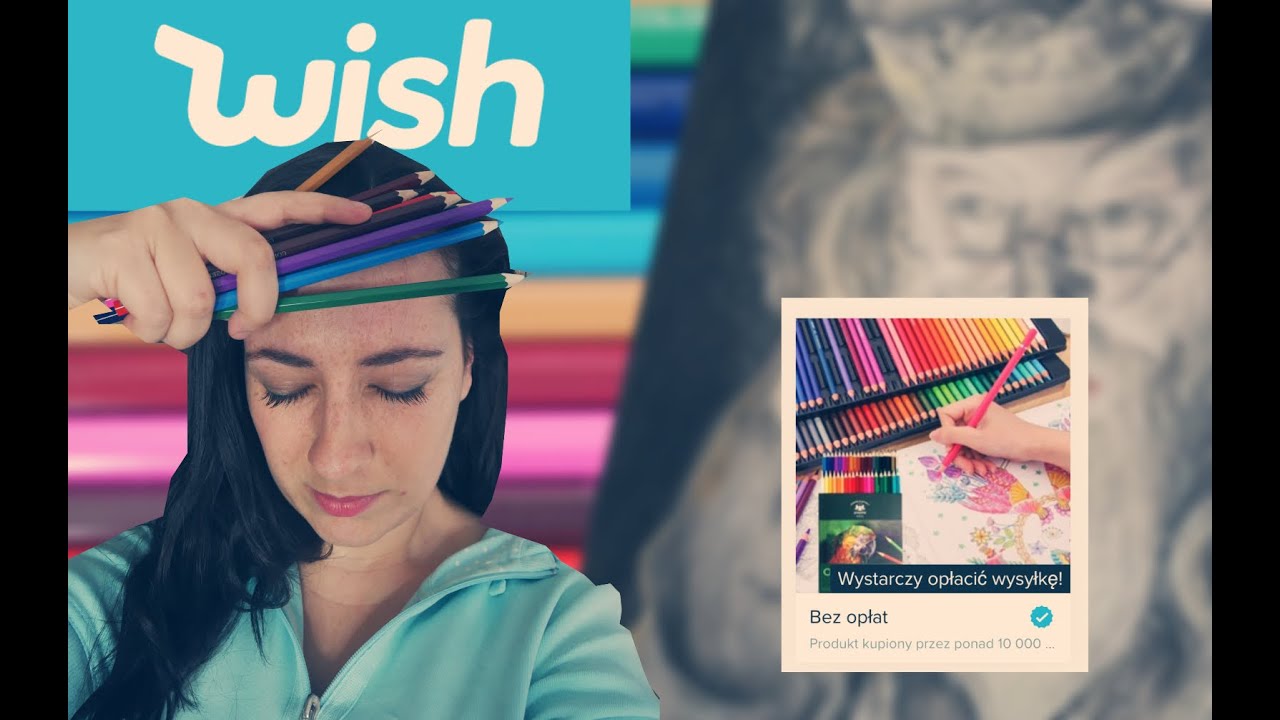 Rysuję realistycznie DARMOWYMI kredkami z Wisha
