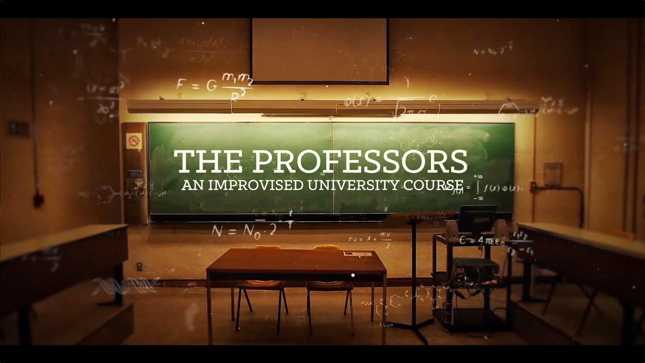 The Professors at Rapid Fire Theatre - Edmonton, Alberta, Canada - An Improvised University Course