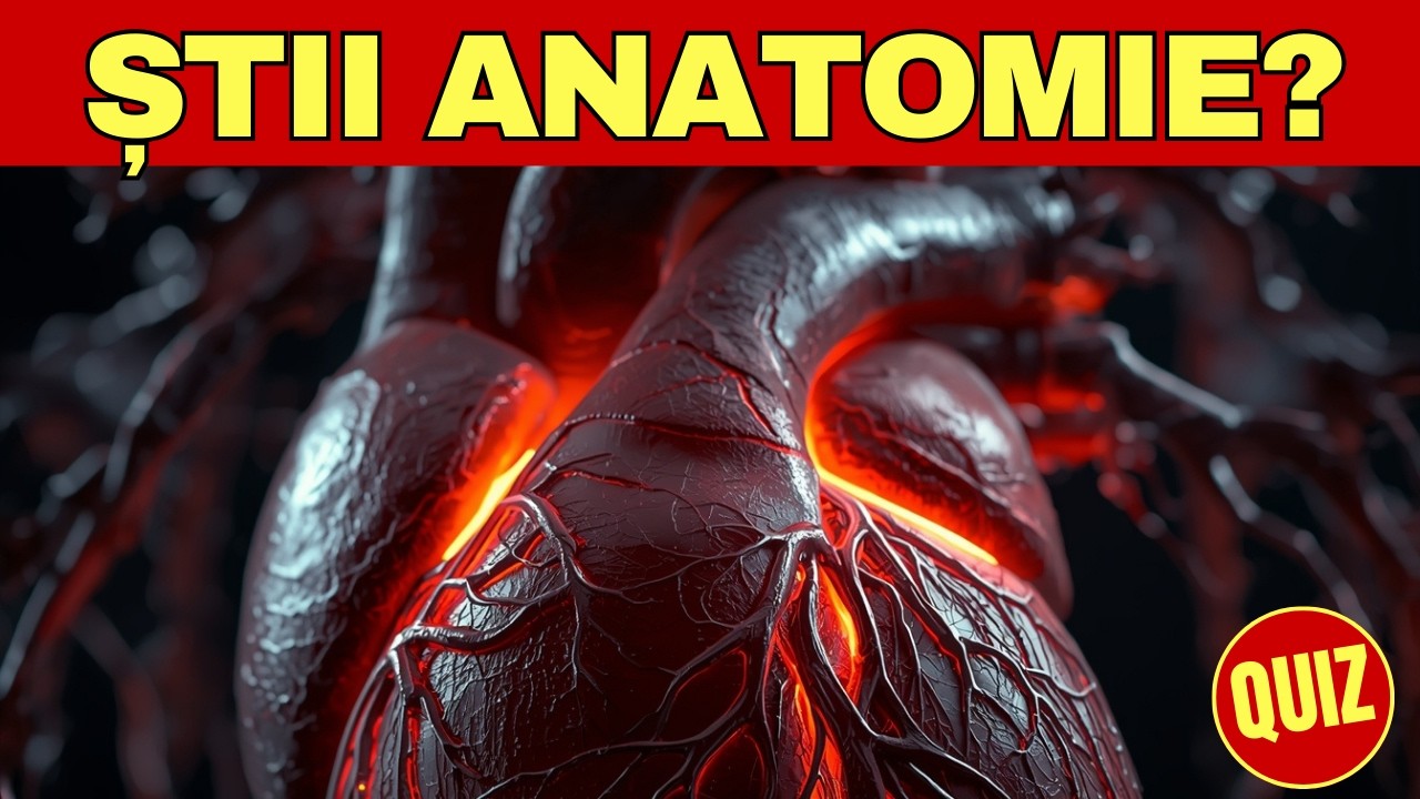 Quiz ANATOMIE: Cât de bine îți cunoști corpul? 50 de curiozități medicale