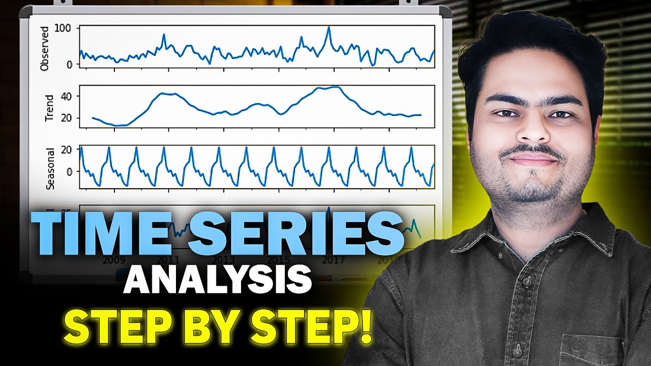 Time Series Analysis - Step by Step | Steps to implement time series forecasting