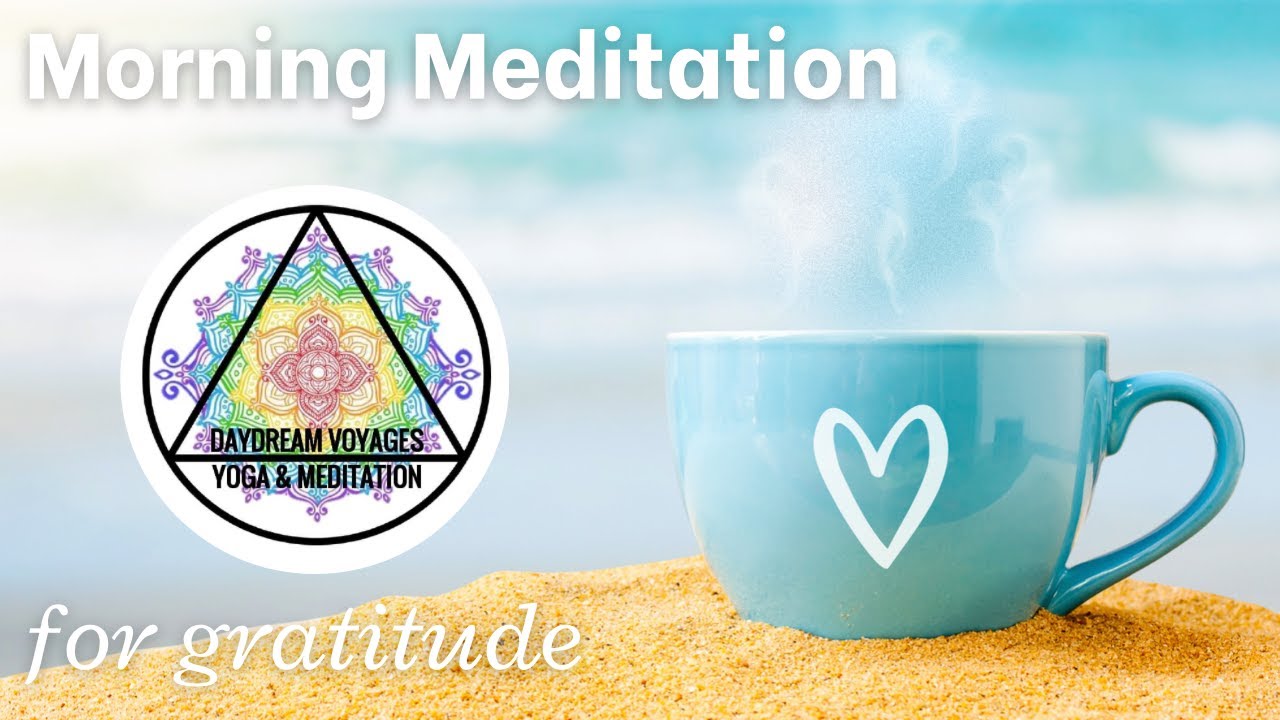 AA Guided Morning Meditation for Gratitude by Amie Gabriel Daydream Voyages Positive Affirmations