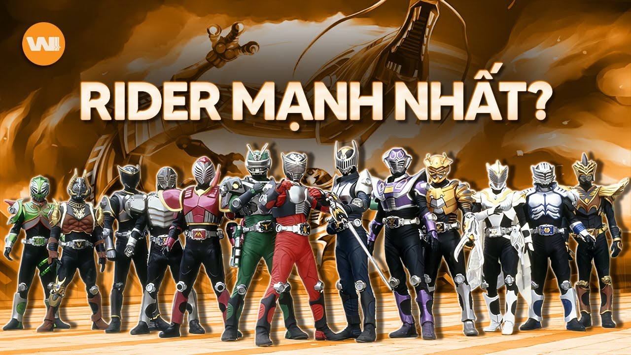 XẾP HẠNG SỨC MẠNH CÁC HIỆP SĨ MẶT NẠ TRONG K.AMEN RIDER RYUKI