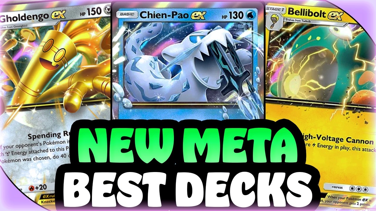 META REPORT | NEW BEST Decks in Pokemon TCG Pocket Paldean Wonders
