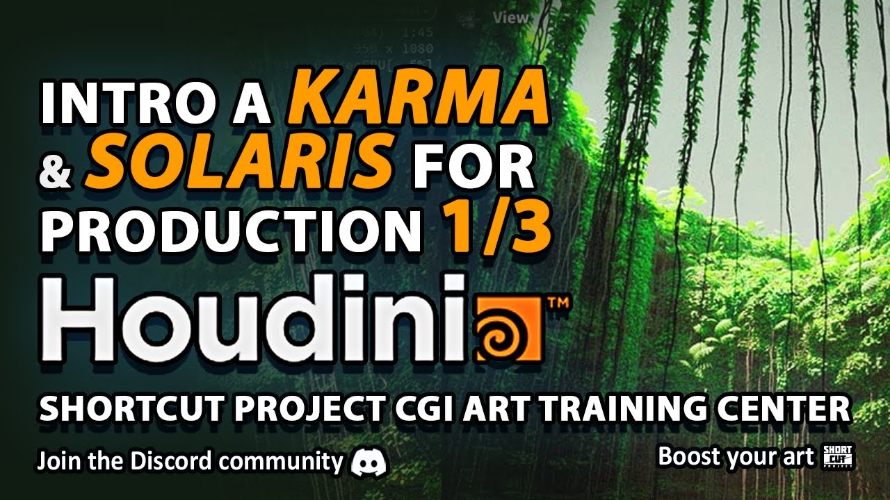 Intro a Karma & Solaris pt.1 | workshop by Alessandro Cangelosi | Shortcut cgi art training center