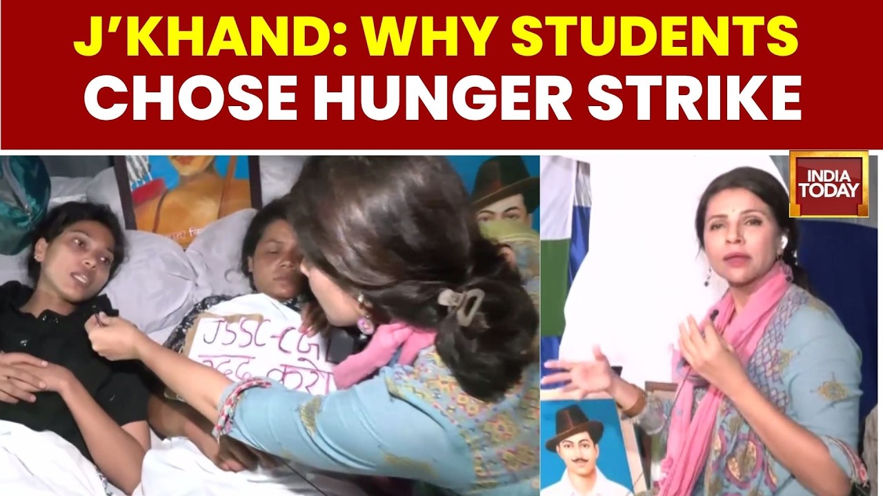 JPSC, JSSC Aspirants On Hunger Strike In Ranchi | Preeti Choudhry's Ground Report |Ranchi |CM Soren