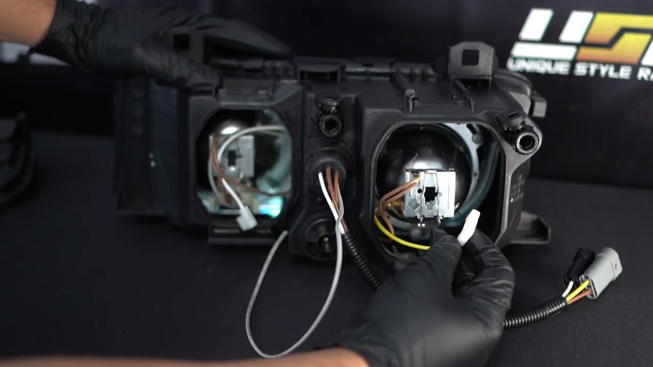 E36 DEPO Headlight Wiring & H1 Bulb Install Guide