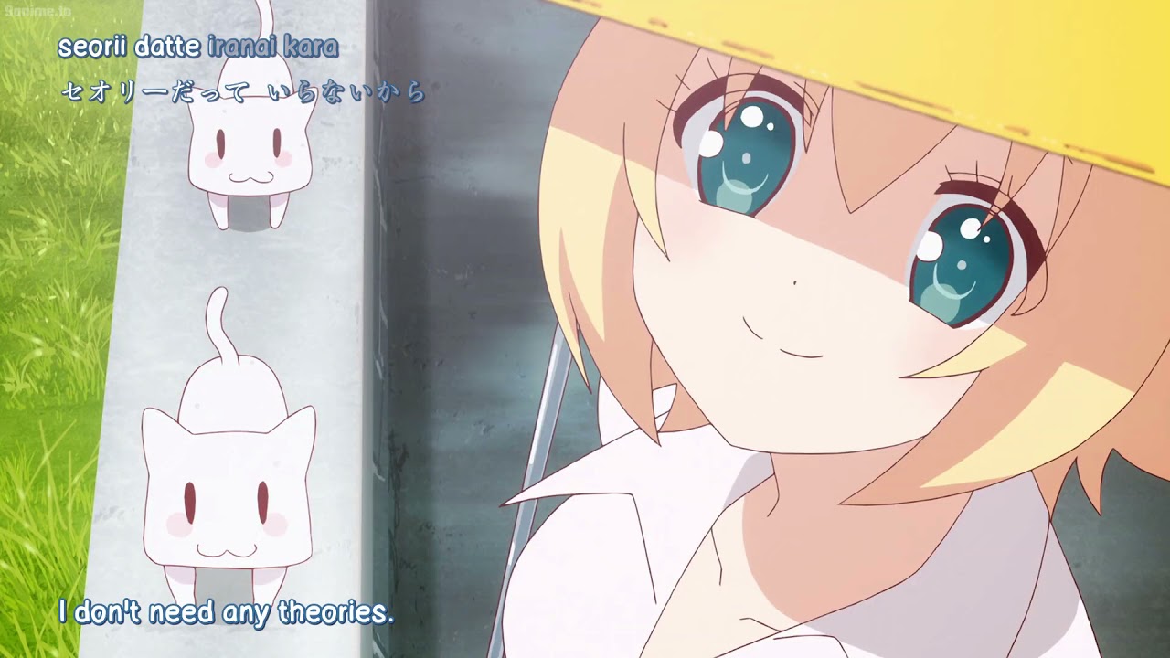GJ-Club (GJ-bu) ED 3 Ending Purely Sky (Watashi Dake no Sora) Episode Five anime credits music video