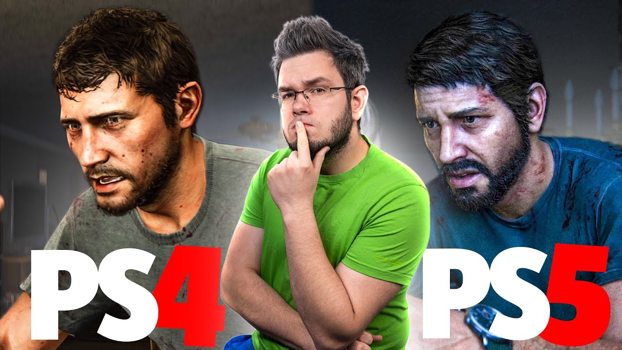 THE LAST OF US POR&Oacute;WNANIE - PS4 vs PS5