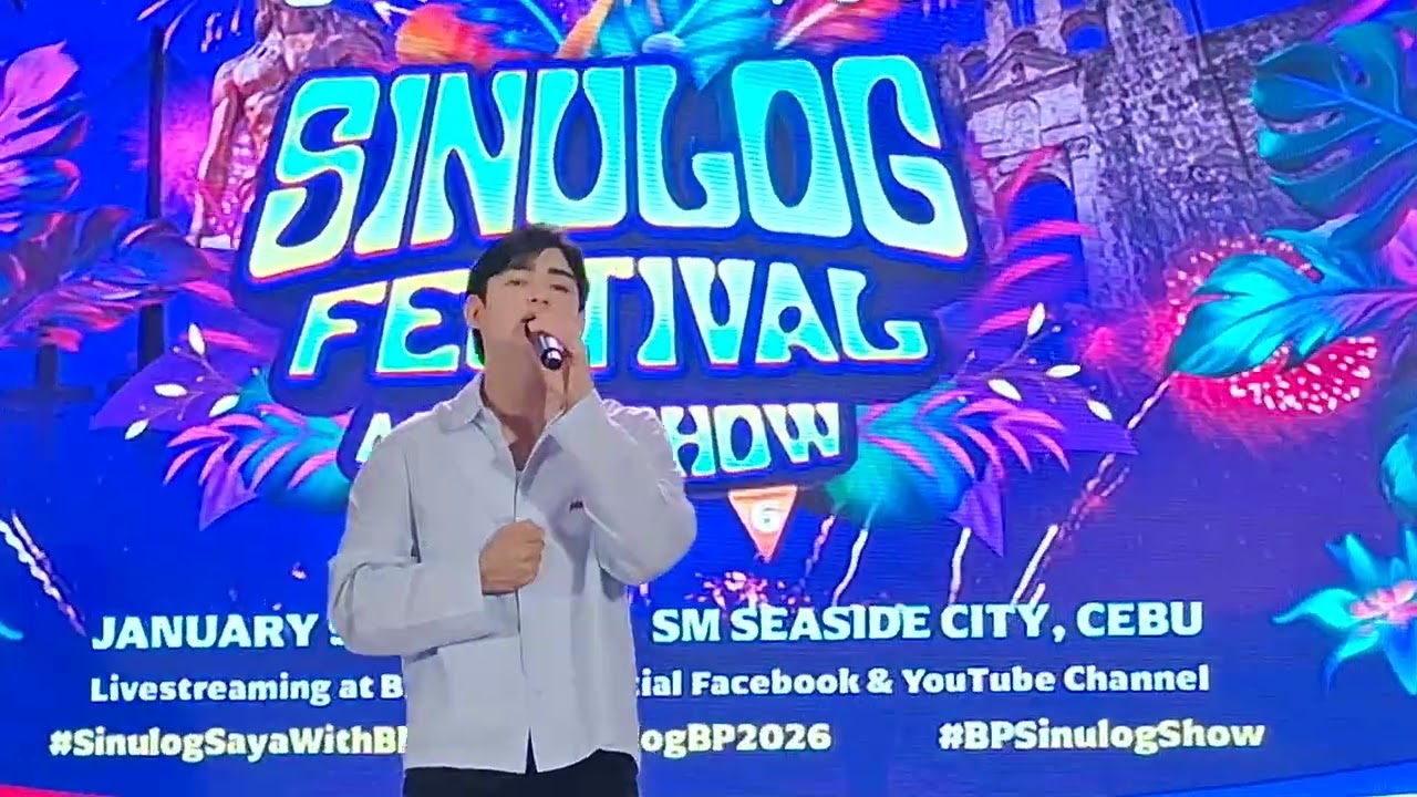 Tingin by Patrick Quiroz  full performance at SM Seaside Cebu 
