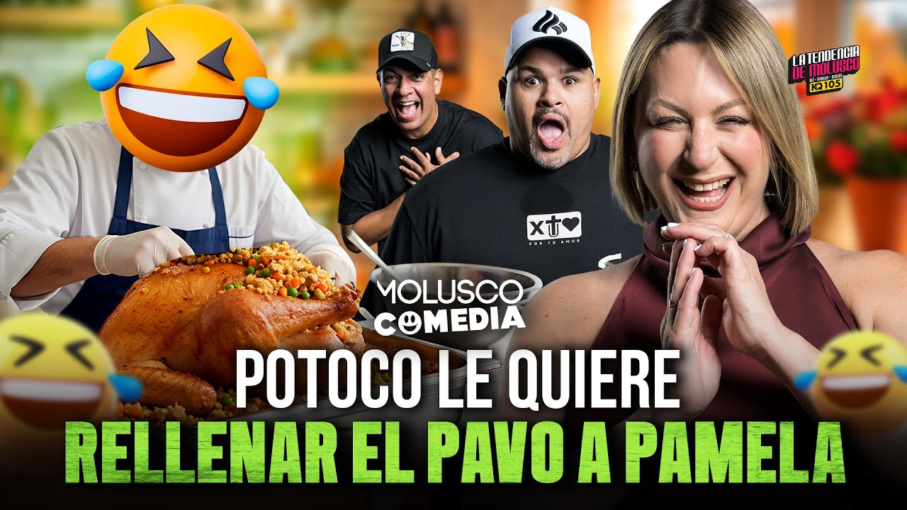 Potoko listo para rellenarle el Pavo a Pamela Noa / MONCHO ARTUAGA, Junito Perse / La Tendencia