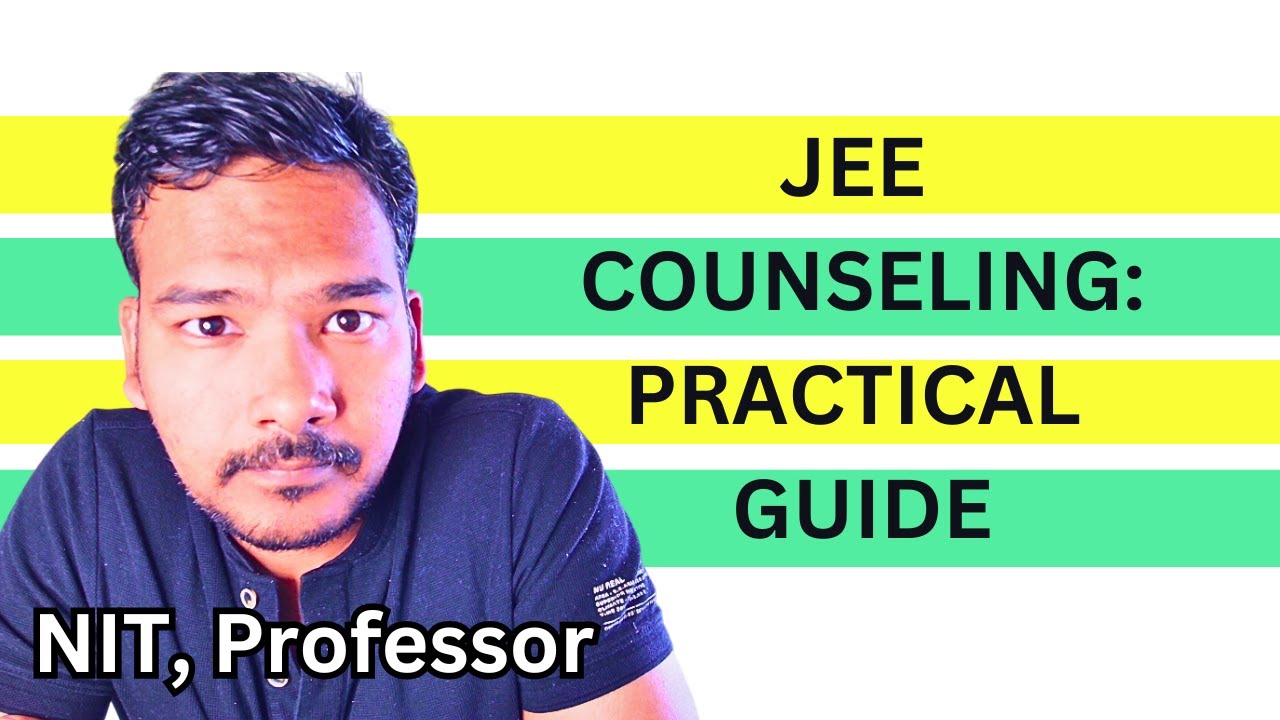 Making the Smart Choice: A Practical Guide to JEE Counselling