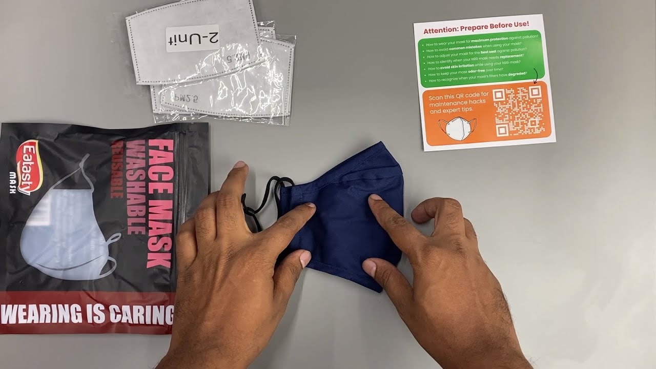 Yugan N99 Mask Unboxing & Usage Guide | Best Reusable Anti-Pollution Mask for Clean Air @Seznik