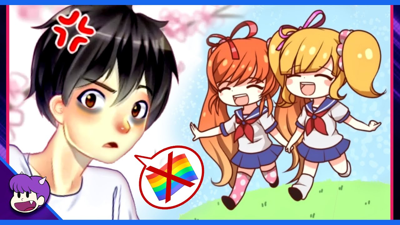 The Drama of Osana and Raibaru in Yandere Simulator