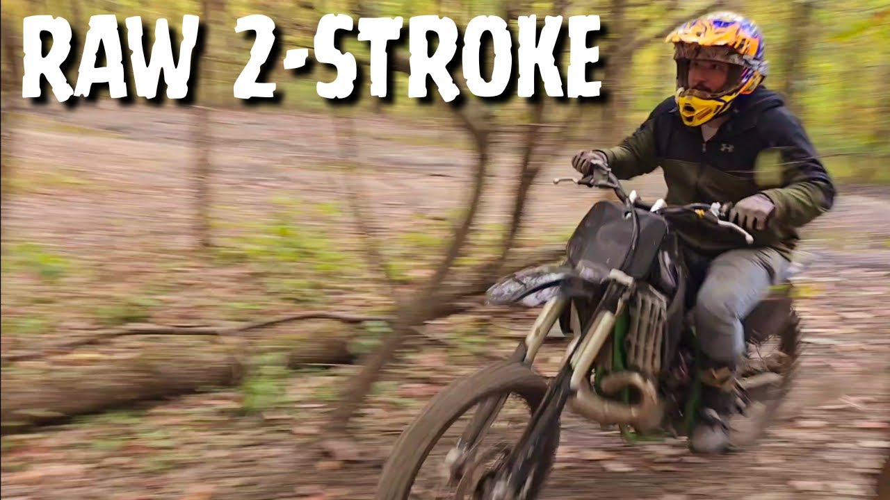 The Best Sound on Earth? KX250 2-Stroke RAW (Last Ride at Outlaw)