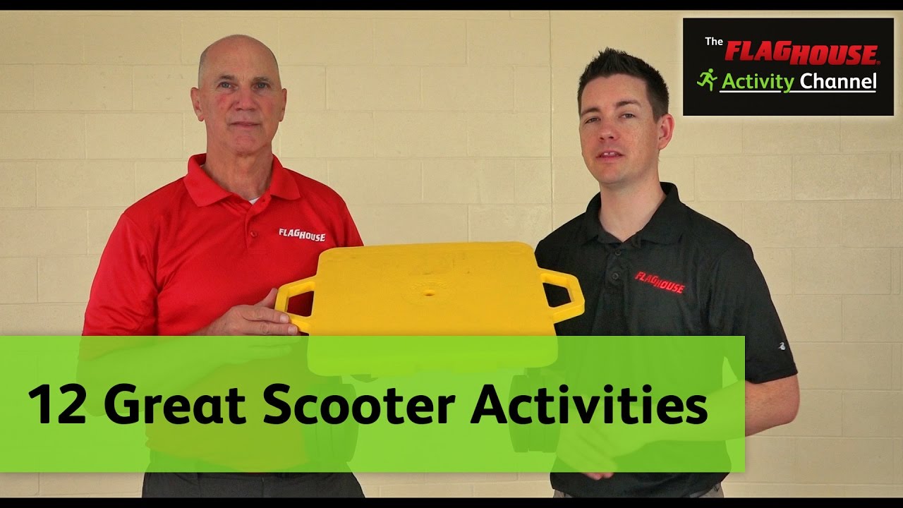 12 Great Scooter Activities For Inside the Gym (Ep. 2 - Super Scooters)