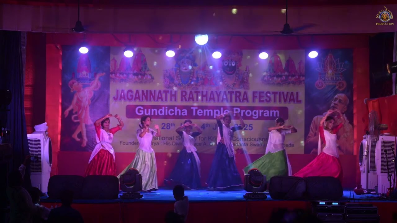 Mayapur Rath Yatra Pandal 2025 On Day 5 Performance #6