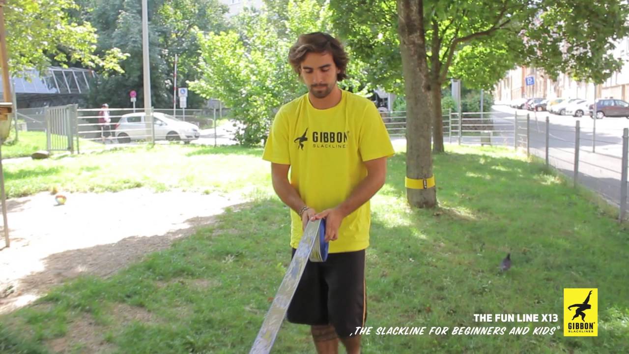 Hyped Sports -Gibbon Fun Line X13 15m Slackline