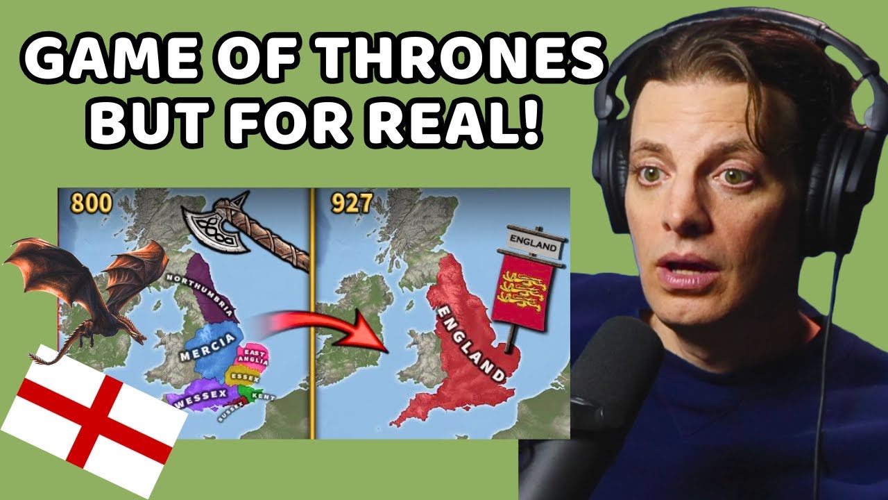 American Reacts to How England Was Formed