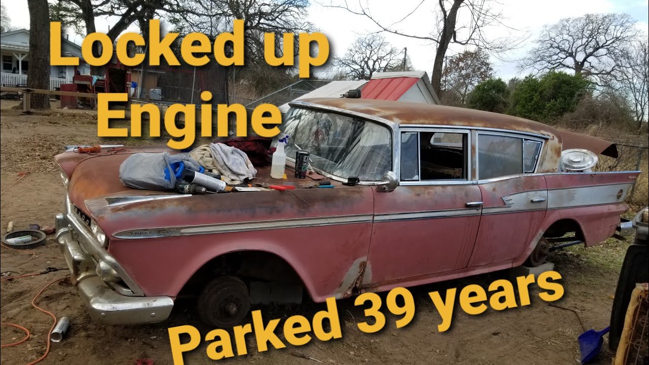 Будет ли он работать? 1959 AMC Rambler Ambassador заброшен, часть 1