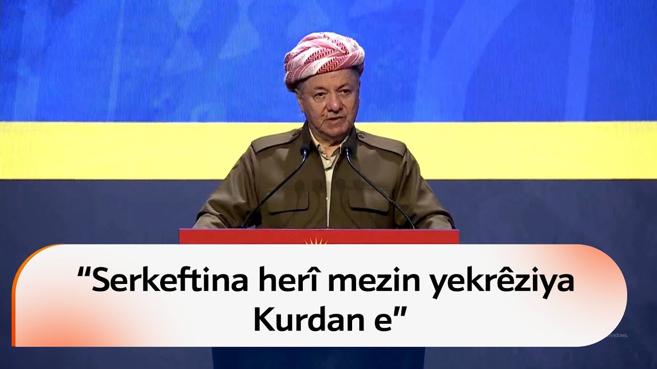 Serok Barzanî li Hewlêrê beşdarî Kongreya Tenduristiyê ya Mezopotamyayê bû