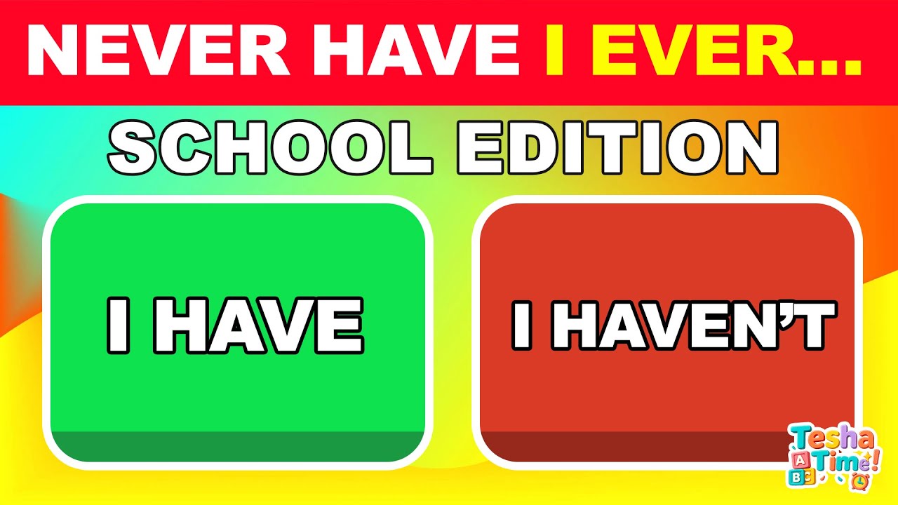 Never Have I Ever – School Edition! 🎒 | Fun Kids Quiz & Classroom Challenges