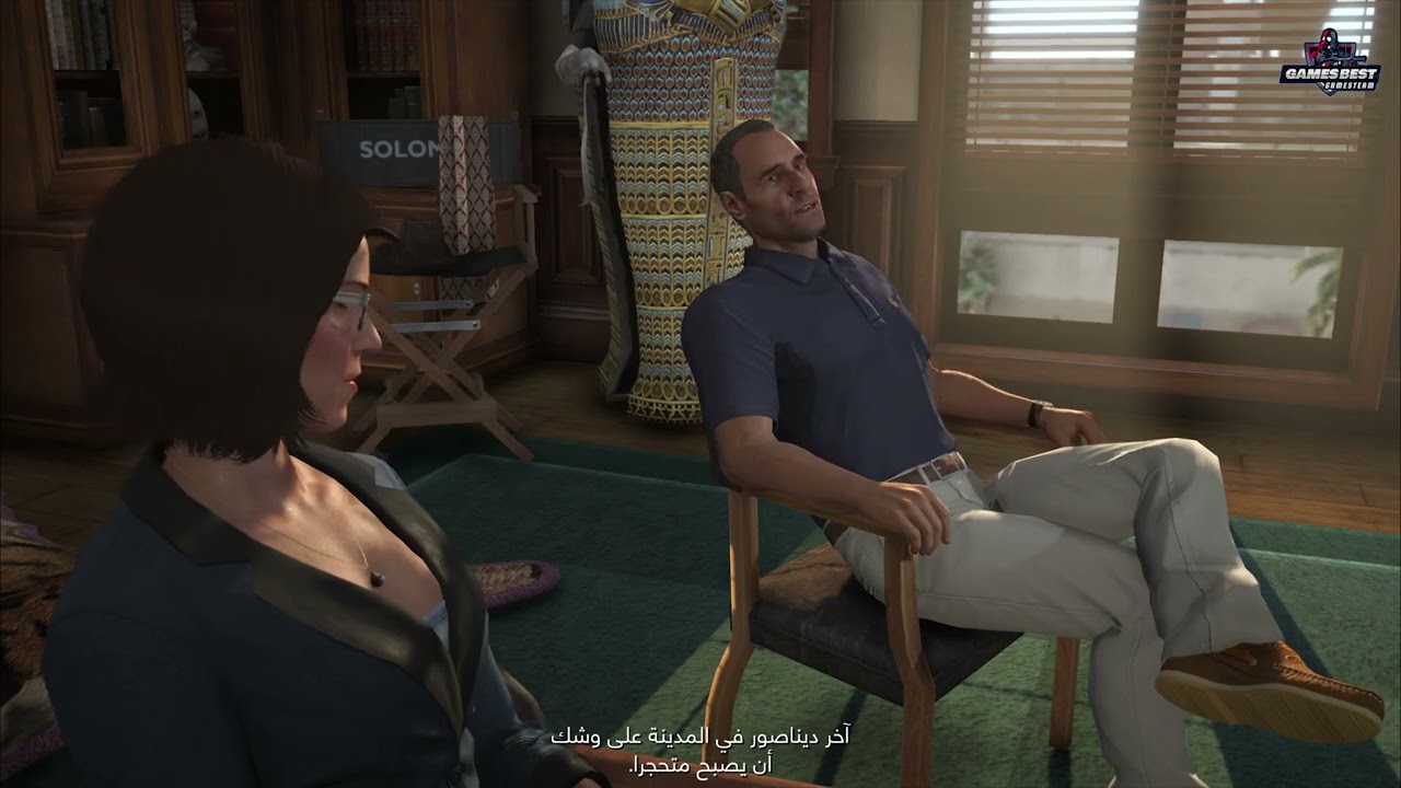 GRAND THEFT AUTO 5 GAMEPLAY 78 ملاحقة مولي في المطار