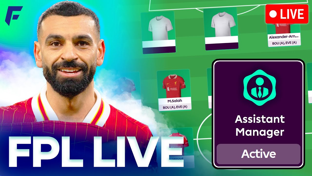 ASSISTANT MANAGER ACTIVE 🚨 FPL GW24 DEADLINE STREAM 🎙
