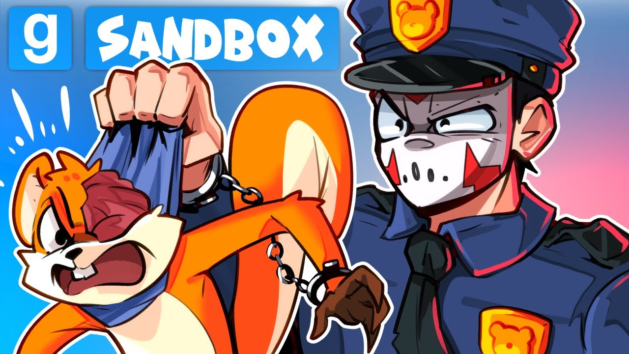 Gmod Ep. 104 - OFFICER DELIRIOUS IN HIGH-SPEED CHASE!! (Sandbox Funny Moments)
