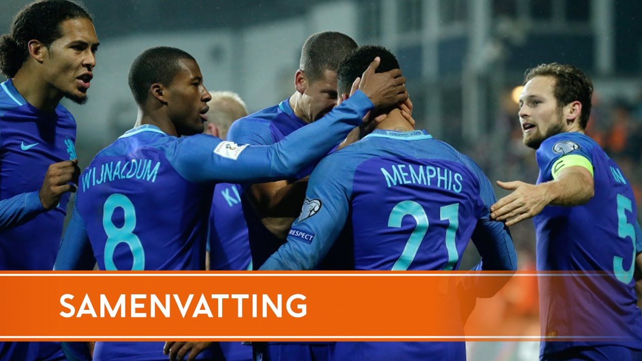 Highlights Luxemburg - Nederland (13/11/2016)
