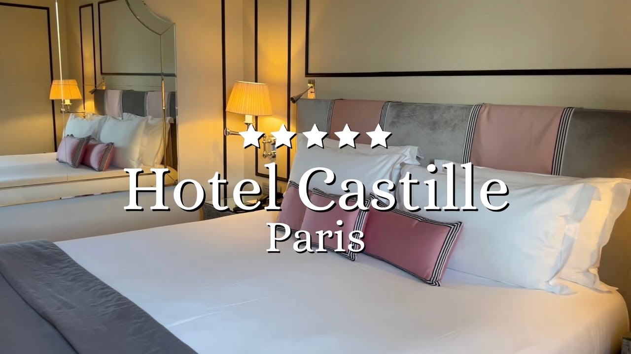Castille, Paris - 5 Star Luxury Hotel Overview (next to the most prestigious luxury brand shops)