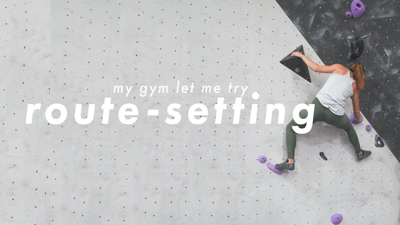 Route Setting as a complete beginner | my bouldering gym let me be a route setter!