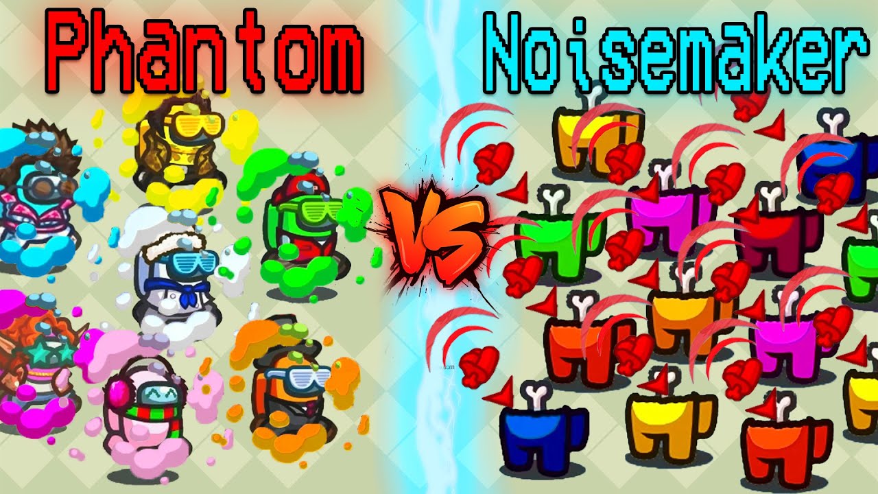AMONG US, But only Phantom and Noisemaker | Among Us - Perfect Timing #73 Funny Moments  | LiMENTOS