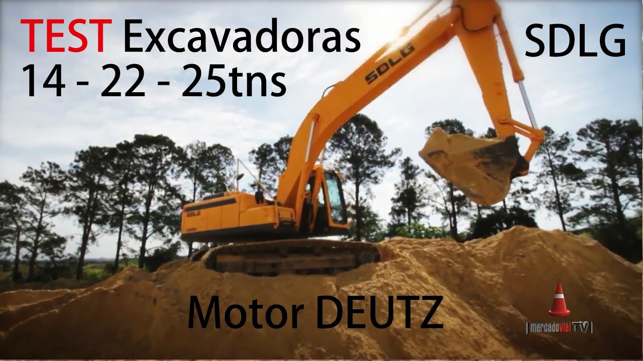 P14 - [2 de 3] - TEST Nuevas Excavadoras SDLG - Escandinavia del Plata