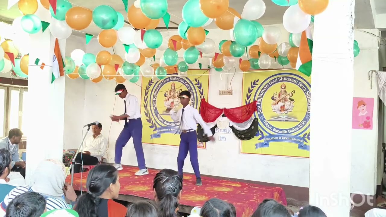Duo Dance performance Akash and Adarsh Class 7th Students Super Muqabala Song pe dance b Muqabla 👏