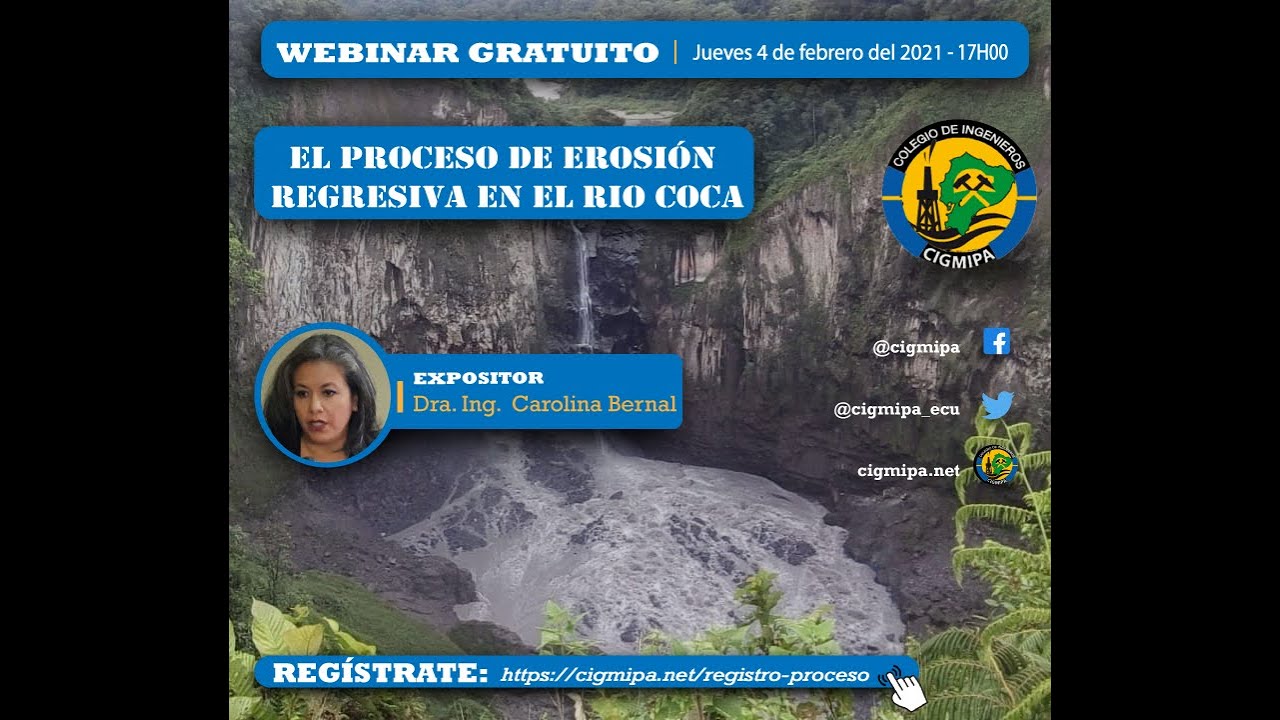 El Pproceso de Erosión Regresiva del Río Coca