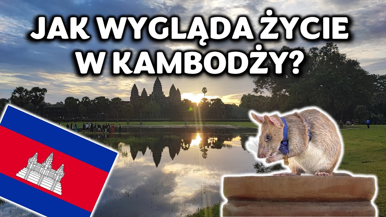 KAMBODŻA - ANGKOR WAT, RELIGIA, CENY, WIZA, NOCLEG! *Siem Reap, Phnom Penh*