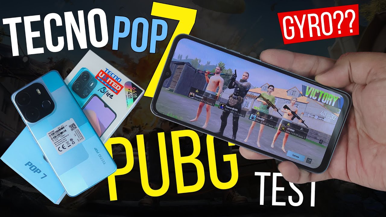 Tecno Pop 7 Pubg Test | GRAPHICS 