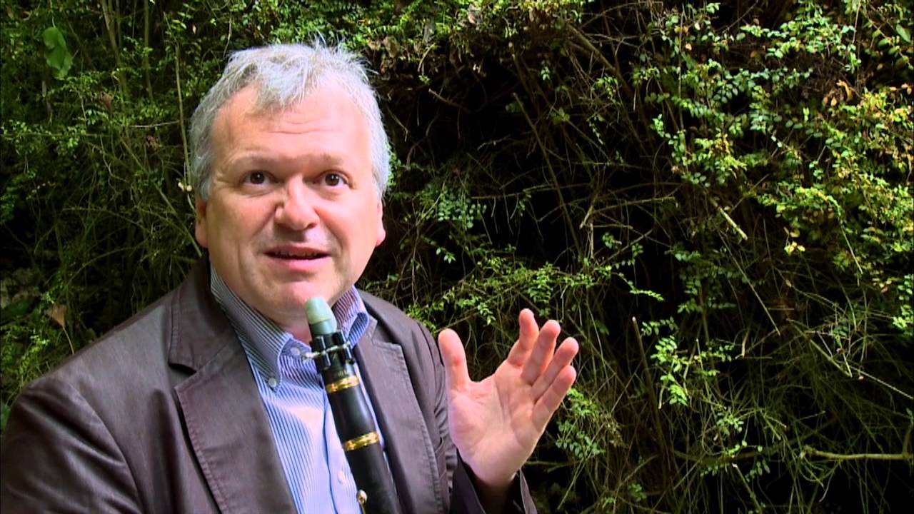 Michael Collins on the clarinet