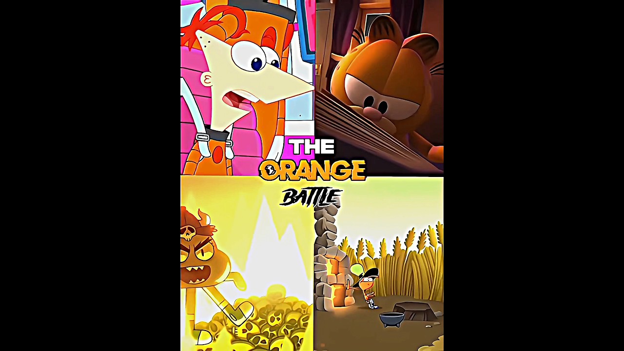 The Orange Battle 🔸 #bigbinkenergy #fyp #eco