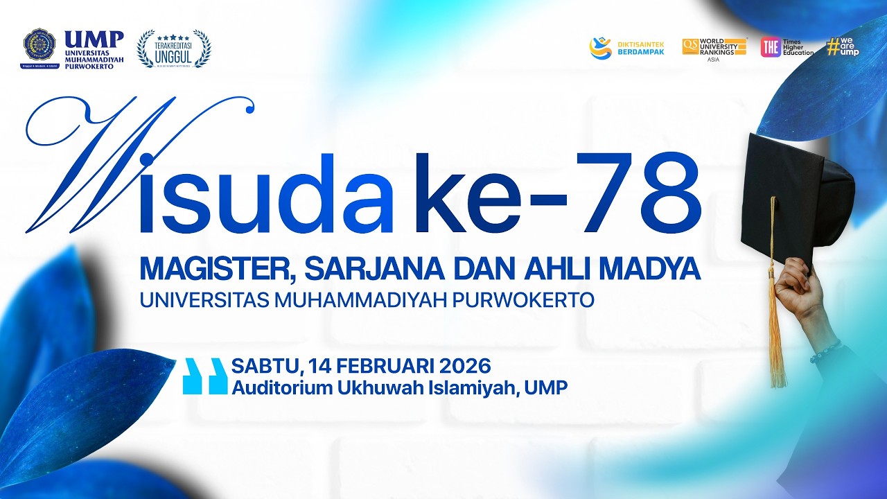 LIVE: Wisuda UMP Ke-78, 14 Februari 2026